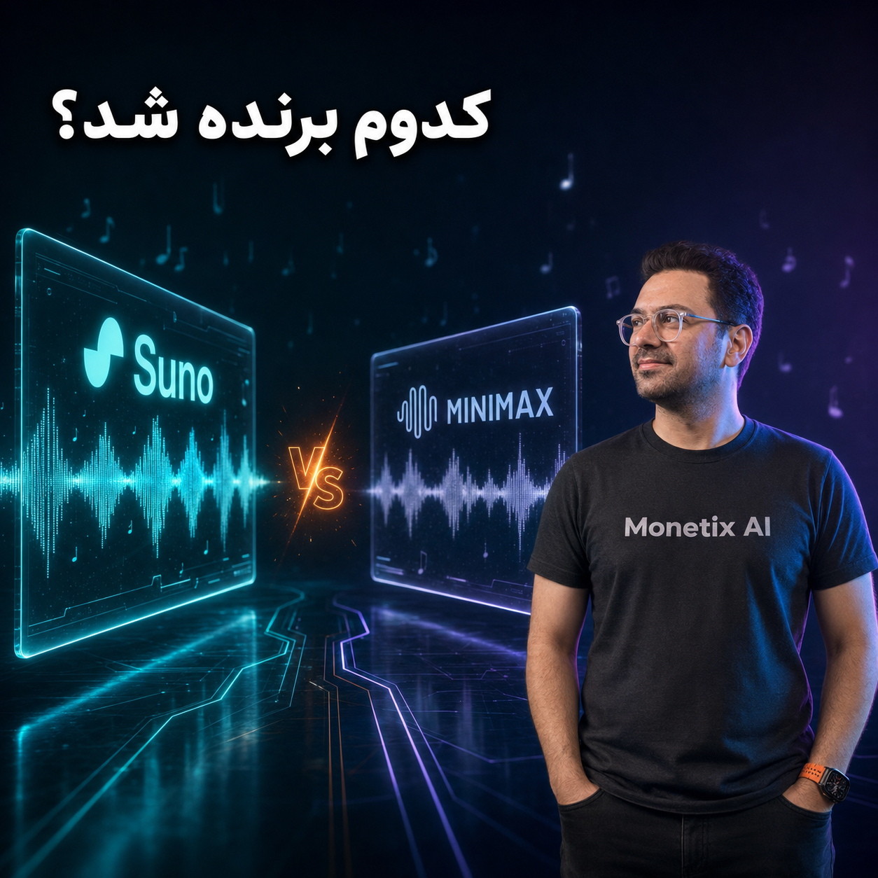 مقایسه واقعی Suno در برابر MiniMax برای ساخت آهنگ فارسی مقایسه واقعی Suno در برابر MiniMax برای ساخت آهنگ فارسی