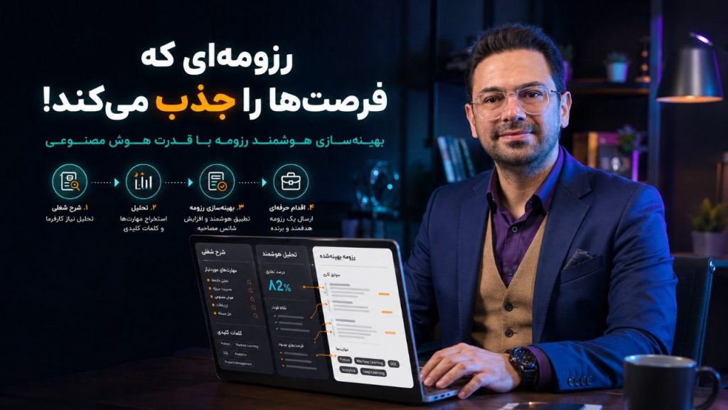 ساخت رزومه با هوش مصنوعی؛ پرامپت حرفه‌ای برای استخدام