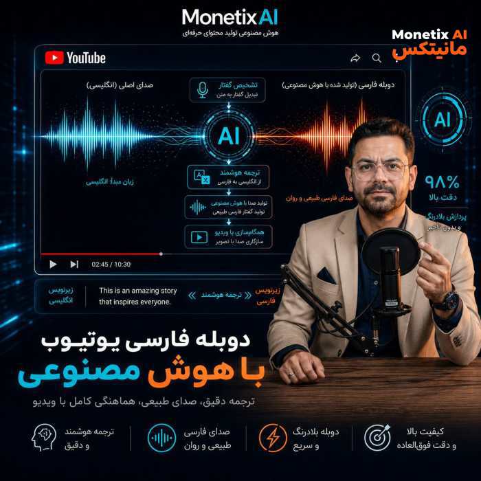 تا حالا شده یه آموزش خفن توی یوتیوب پیدا کنی، ولی زبانش باعث بشه بی‌خیالش شی؟ 😅🌍