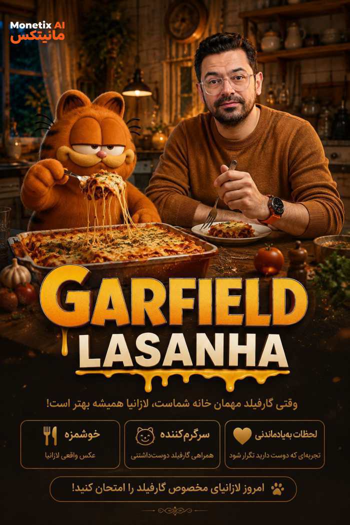 وقتی گارفیلد مهمون خونه‌ته، فقط یه قانون وجود داره
