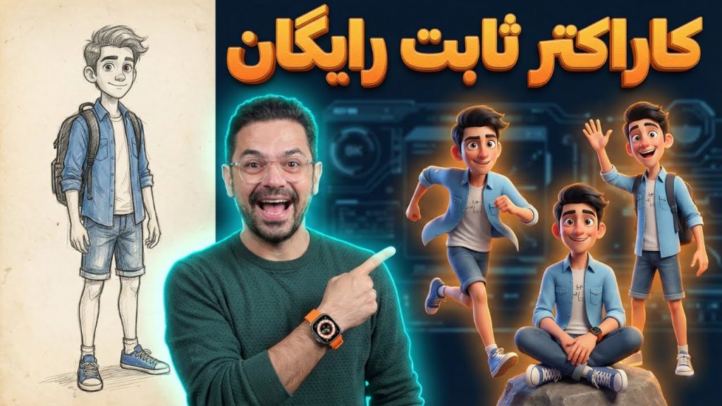 تولید استیکر با هوش مصنوعی گوگل ویسک و کسب درآمد دلاری ساخت کاراکتر ثابت با هوش مصنوعی رایگان گوگل (جایگزین Midjourney) | آموزش گوگل ویسک Google Whisk